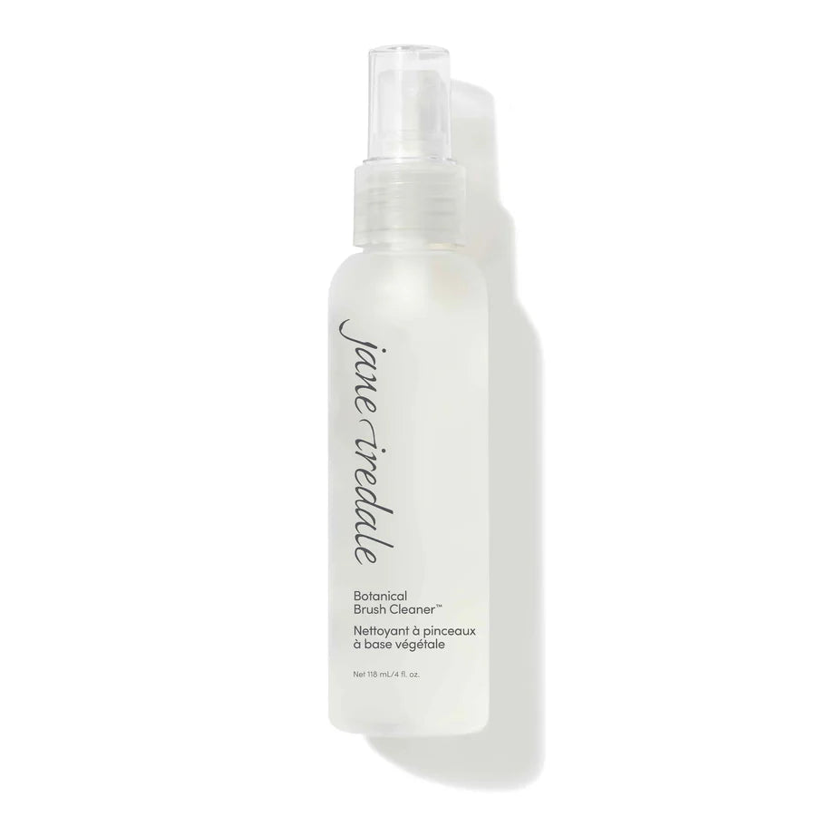 JANE IREDALE Makiažo šepetėlių dezinfektorius ir valiklis Botanical, 118ml 1 JANE IREDALE Makiažo šepetėlių dezinfektorius ir valiklis Botanical, 118ml