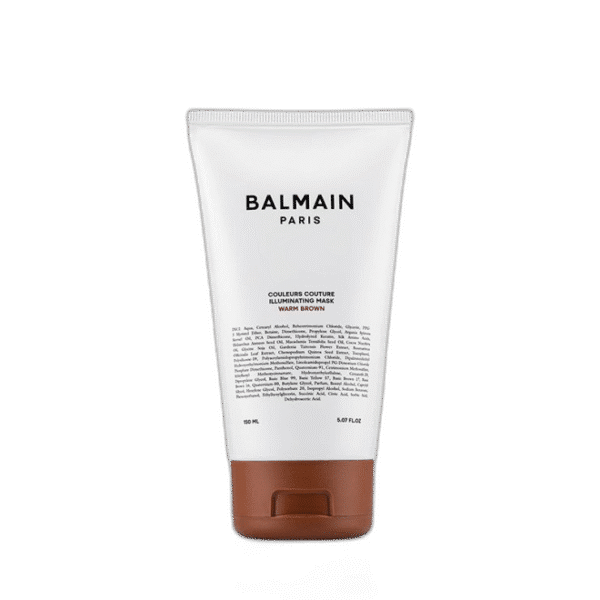 BALMAIN Illuminating Warm Brown Mask Šilta ruda švytėjimo kaukė, 150 ml
