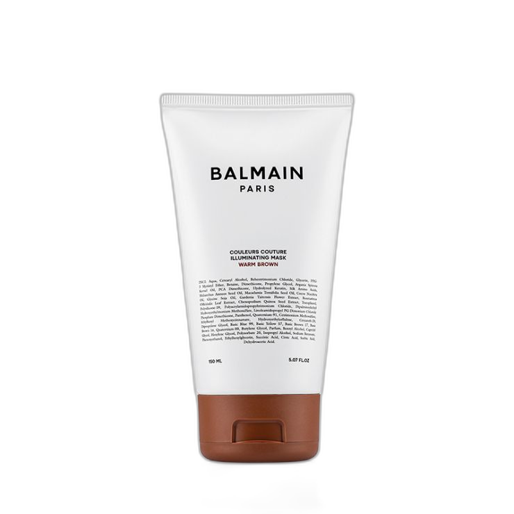BALMAIN Illuminating Warm Brown Mask Šilta ruda švytėjimo kaukė, 150 ml