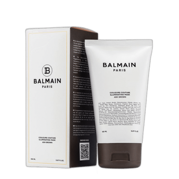 BALMAIN Illuminating Ash Brown Mask Pelenų ruda švytėjimo kaukė, 150 ml