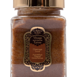 LA SULTANE DE SABA Ajurvedos - Ayurvedic Scrub abrikosų kauliukų pilingas