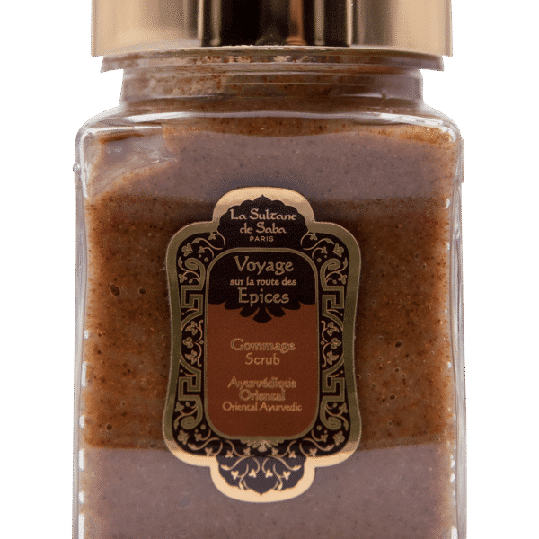La Sultane de Saba Ajurvedos Ayurvedic Scrub abrikosų kauliukų pilingas