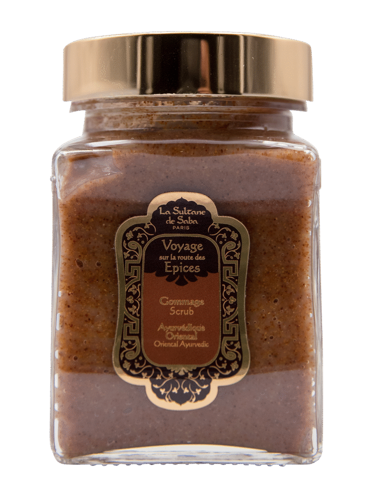 La Sultane de Saba Ajurvedos Ayurvedic Scrub abrikosų kauliukų pilingas