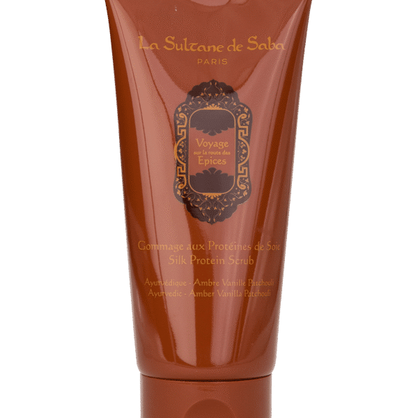 La Sultane de Saba Ajurvedos Silk Scrub šilko šveitiklis