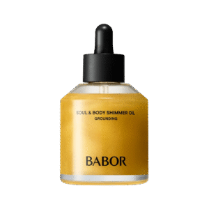 BABOR Soul & Body Shimmer Oil Grounding – žvilgesio suteikiantis kūno aliejus