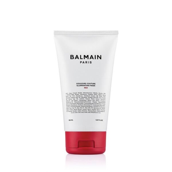 BALMAIN Illuminating Red Mask Raudona švytėjimo kaukė, 150 ml