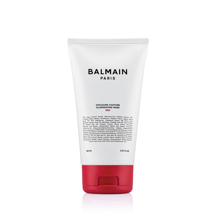 BALMAIN Illuminating Red Mask Raudona švytėjimo kaukė, 150 ml
