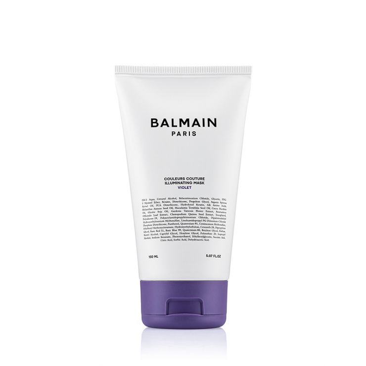 BALMAIN Illuminating Violet Mask Violetinė švytėjimo kaukė, 150 ml
