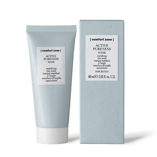 COMFORT ZONE ACTIVE PURENESS Matiškumo suteikianti molio kaukė, 60 ml