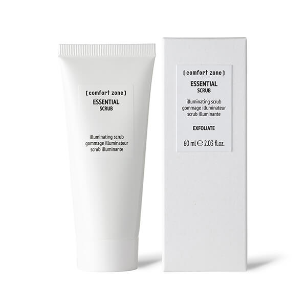 COMFORT ZONE ESSENTIAL Švytėjimą atstatantis veido šveitiklis, 60 ml