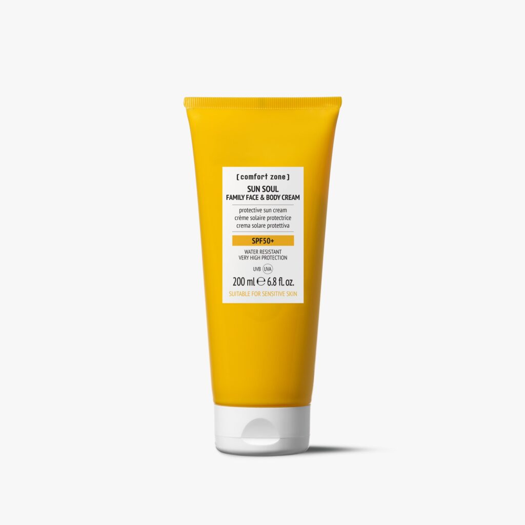 COMFORT ZONE SUN SOUL Apsauga nuo saulės veidui ir kūnui SPF50+, 200 ml