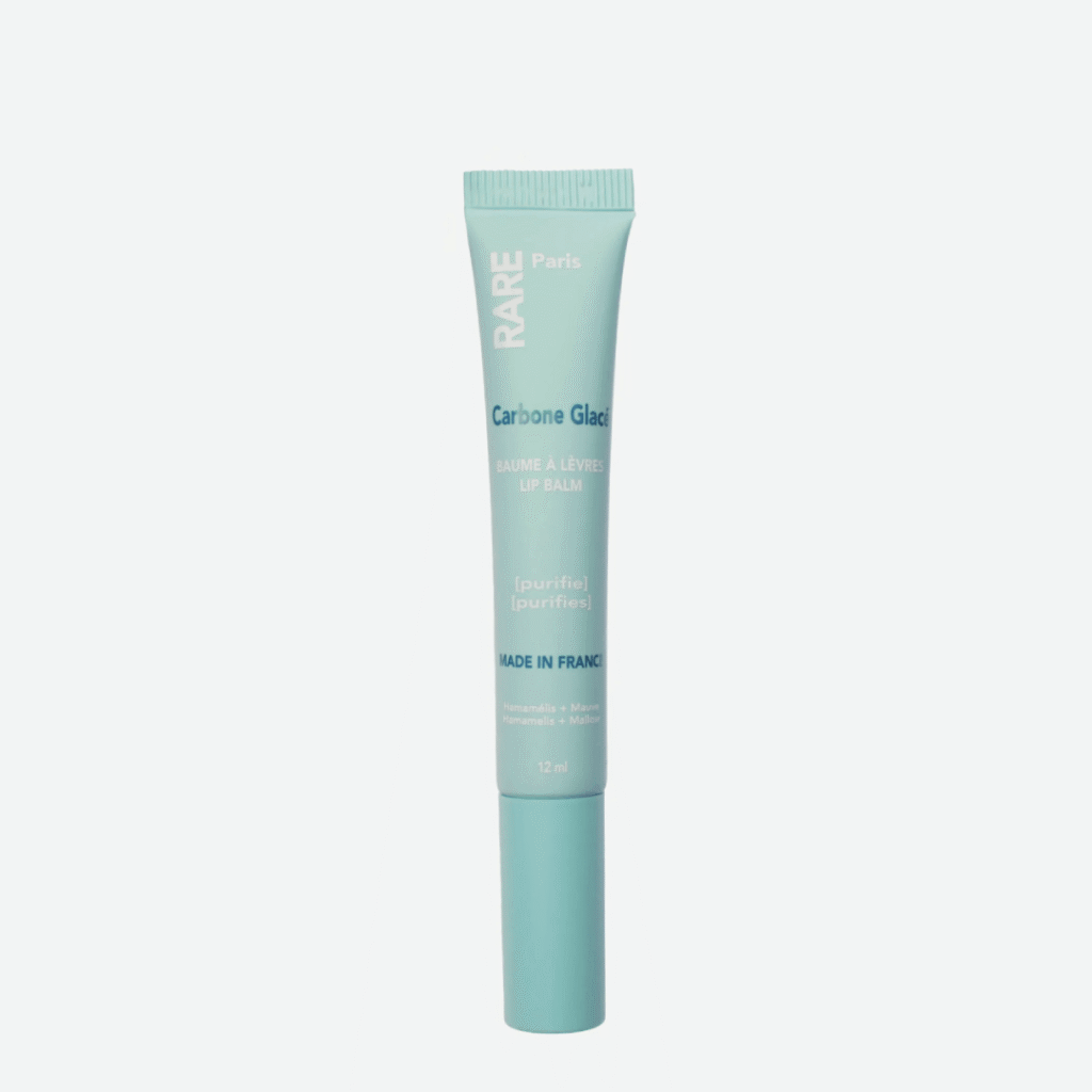 RARE Paris Carbone Glacé lip balm - lūpų balzamas su hamameliu ir dedešvos ekstraktu