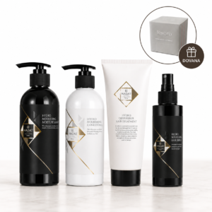 Hadat Hydro Nourishing rinkinys + dovana Tesoro veido rankšluoščiai