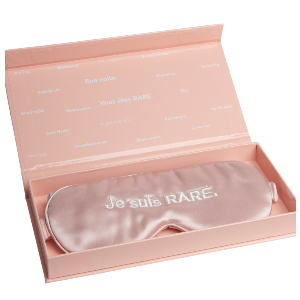 Rare Paris Exception Rosée Silk Sleeping Mask – šilko miego kaukė