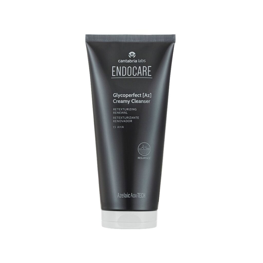 Endocare Kreminis Veido Prausiklis Su AHA ir Azelaino Rūgštimi, 150 ml