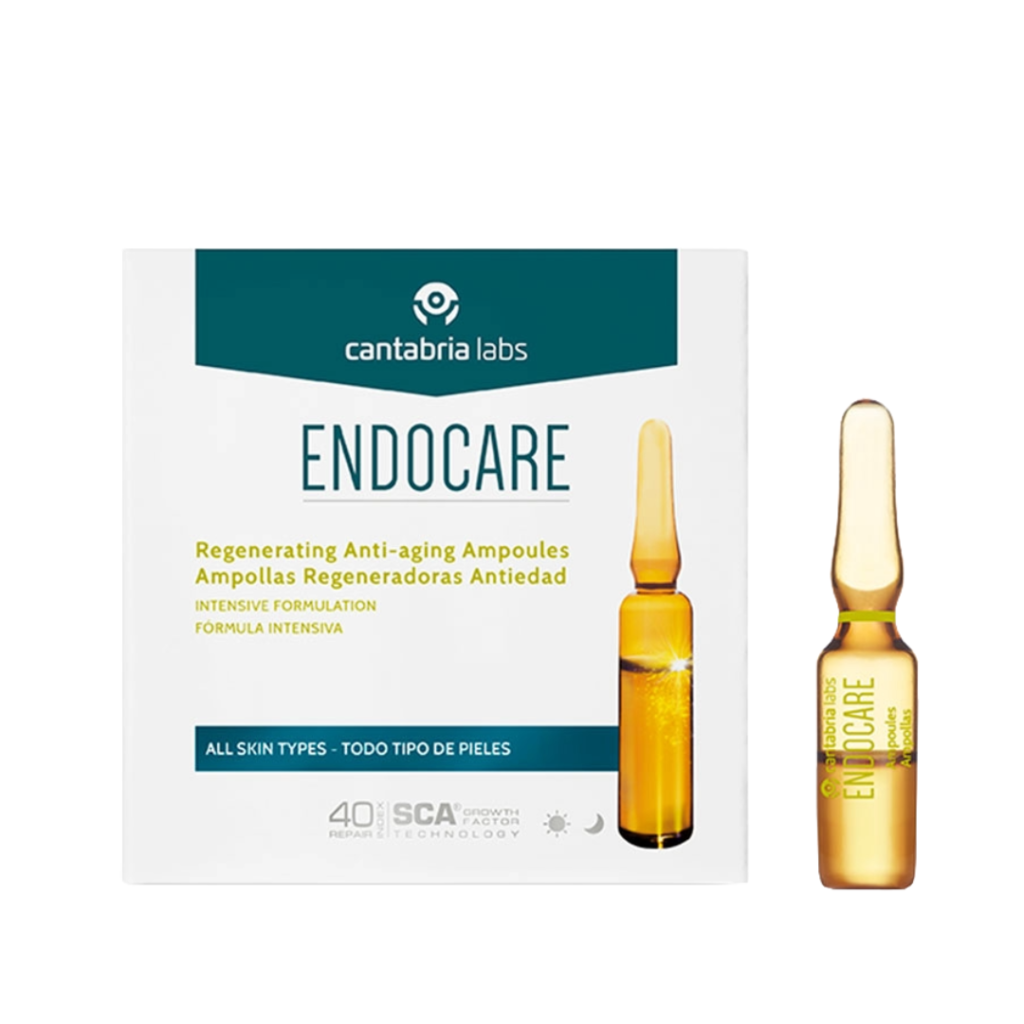 Endocare Essential Regeneruojančios Veido Ampulės, 7x1 ml