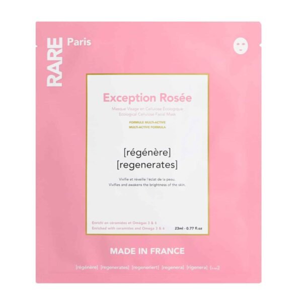 Rare Paris Exception Rosée box atkuriamoji veido kaukė, rinkinys 5 vnt