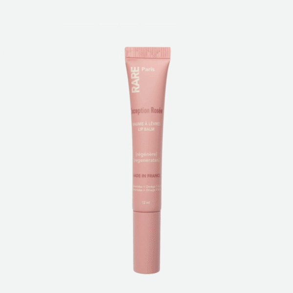 Rare  Paris Exception Rosée lip balm regeneruojantis lūpų balzamas su keramidais, Omega-3 ir Omega-6