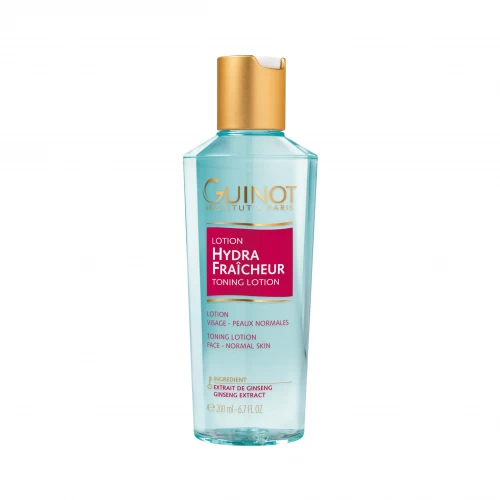 GUINOT Hydra Fraicheur toning lotion gaivinamais veido losjonas visų tipų odai, 200 ml