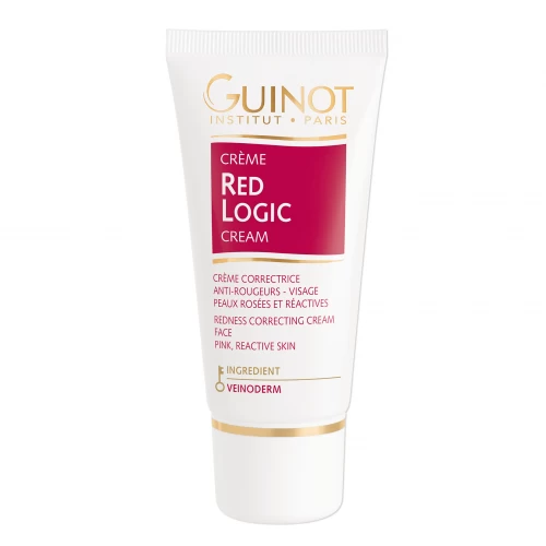 GUINOT Red Logic Face Cream veido kremas nuo paraudimo, 30 ml
