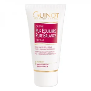 GUINOT Pure balance Cream valomasis balansuojamasis kremas riebiai odai, 50 ml