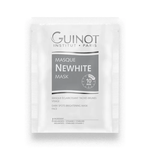 GUINOT Newhite Mask – Šviesinamoji kaukė nuo pigmentinių dėmių, 7 × 40 g