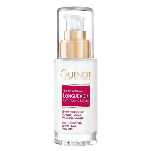GUINOT Longue Vie Serum – Atkuriamasis priešraukšlinis serumas, 30 ml