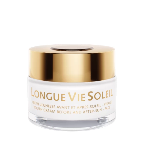GUINOT Longue Vie Soleil – Jauninamasis veido kremas prieš ir po saulės, 50 ml