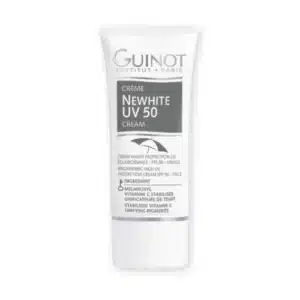 Guinot Newhite Cream šviesinamoji apsauginė priemonė veidui su spalva SPF50, 30 ml