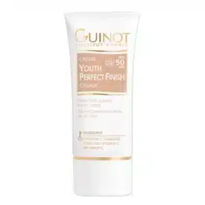 Guinot Youth Perfect Finish Cream jauninamasis veido kremas su spalva SPF50, 30 ml