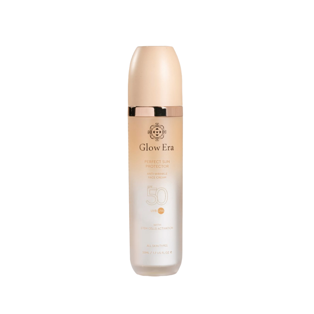 Glow Era Apsauginis Kremas Nuo Saulės Su Kamieninėmis Ląstelėmis SPF50, 50 ml
