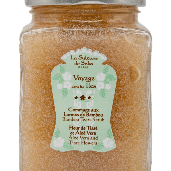 La Sultane de Saba Island Bambou Tears Scrub kūno bambuko šveitiklis