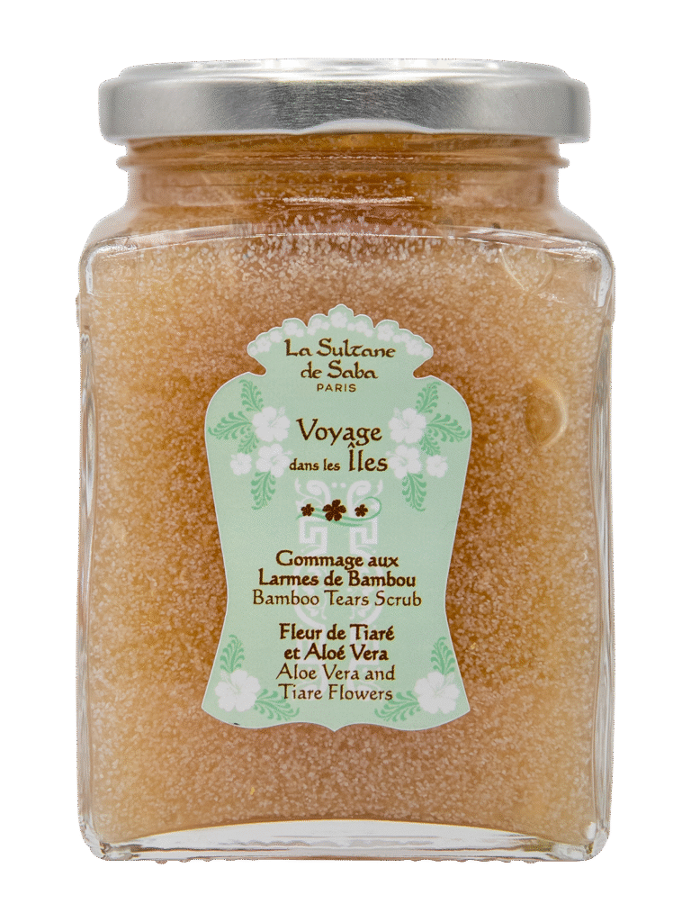 LA SULTANE DE SABA Island - Bambou Tears Scrub kūno bambuko šveitiklis