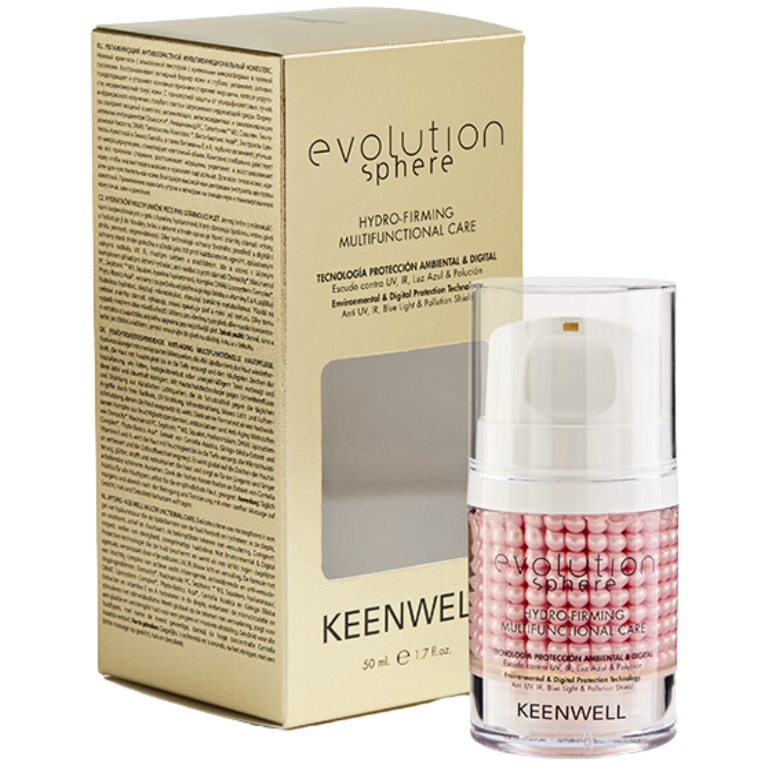 KEENWELL EVOLUTION SPHERE DRĖKINANTIS VEIDO KREMAS, 50 ml 2 KEENWELL EVOLUTION SPHERE DRĖKINANTIS VEIDO KREMAS, 50 ml - Image 2