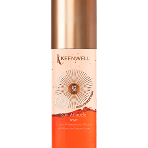 KEENWELL SUN ATTITUDE APSAUGINIS PURŠKIAMAS DVIFAZIS KŪNO LOSJONAS, 150 ml