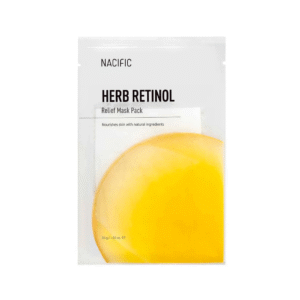 Nacific Lakštinė Veido Kaukė Su Retinoliu - Herb Retinol Relief Mask, 1 vnt