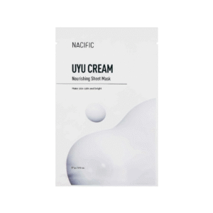 Nacific Maitinamoji Lakštinė Veido Kaukė - UYU Cream Nourishing Mask, 1 vnt