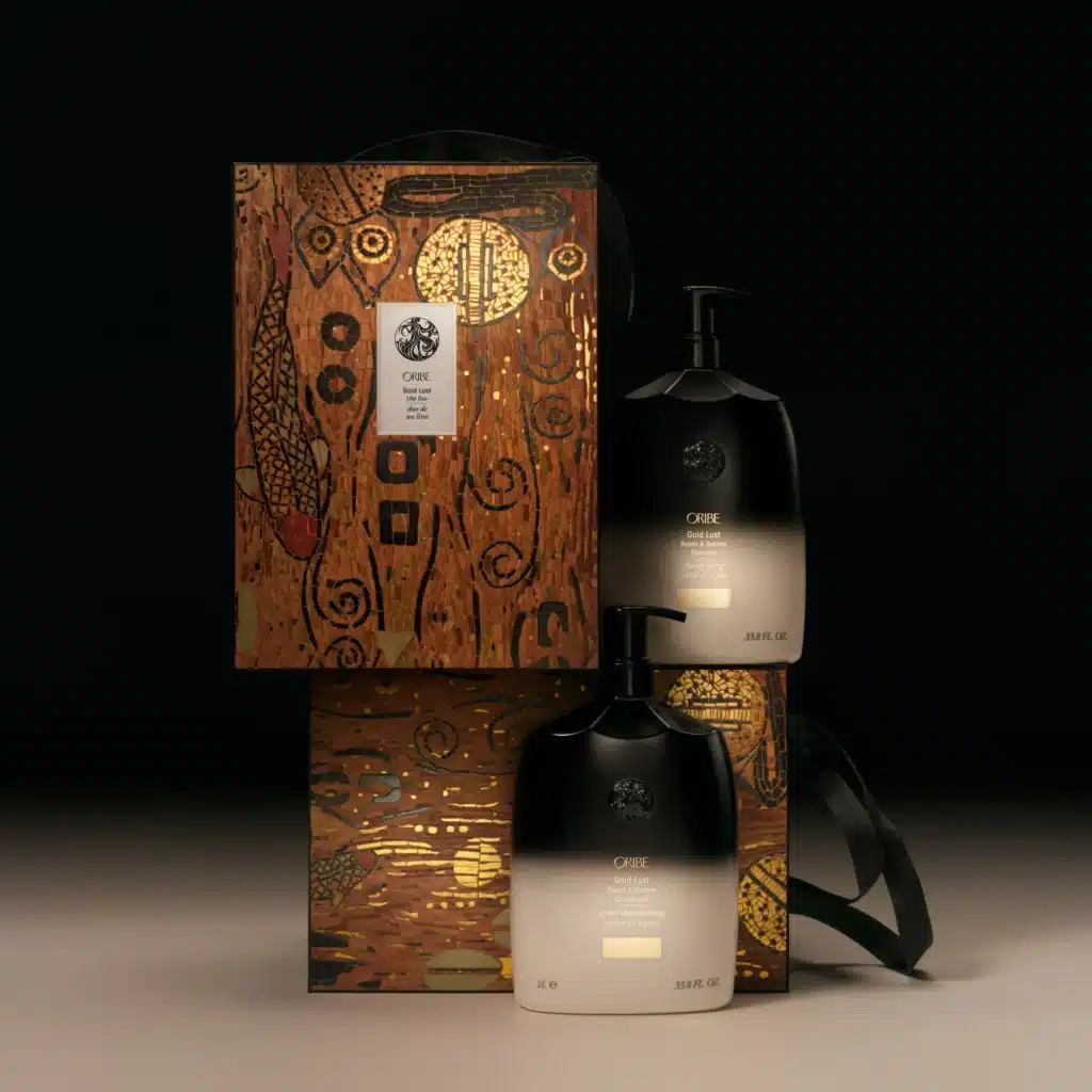 Oribe Gold Lust Liter Duo plaukų priežiūros rinkinys