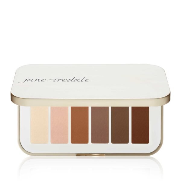 Jane Iredale 6 spalvų šešėlių paletė Naturally Matte, 0,7x6g