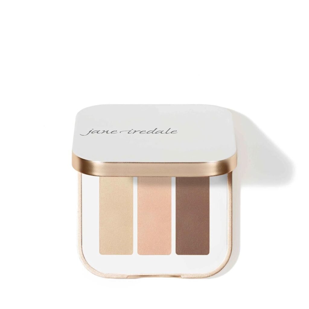 Jane Iredale trijų spalvų akių šešėliai