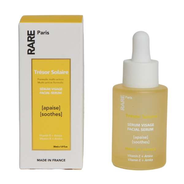 Rare Paris Trésor Solaire Soothing Face Serum – raminamasis veido serumas, 30 ml