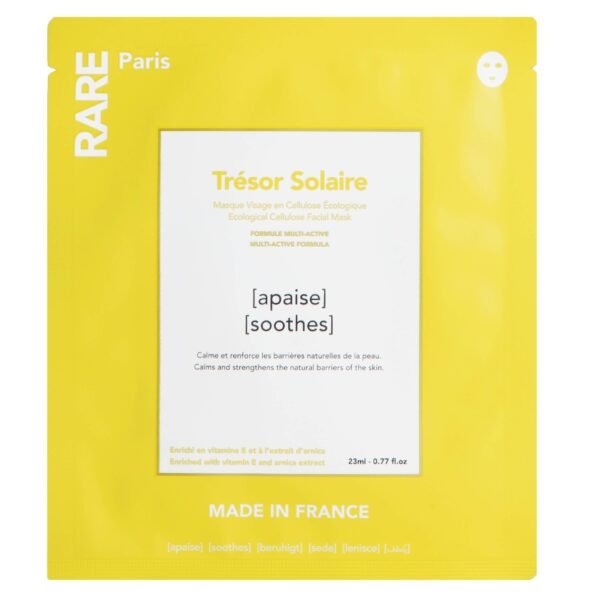 Rare  Paris Trésor Solaire box raminanti veido kaukė, rinkinys 5 vnt