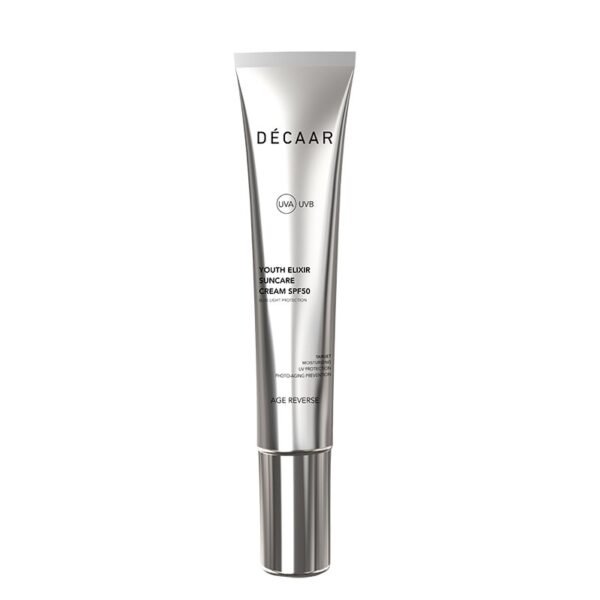 DECAAR Apsaugantis kremas brandžiai odai | Youth elixir suncare cream SPF 50
