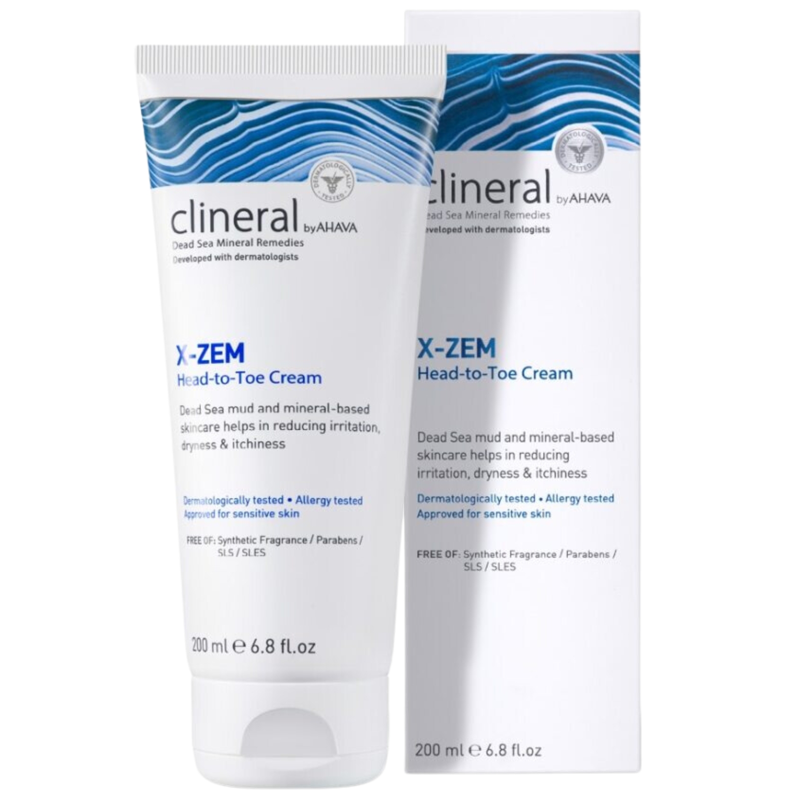 AHAVA CLINERAL X-ZEM VISO KŪNO KREMAS, 200 ML 1 AHAVA CLINERAL X-ZEM VISO KŪNO KREMAS, 200 ML