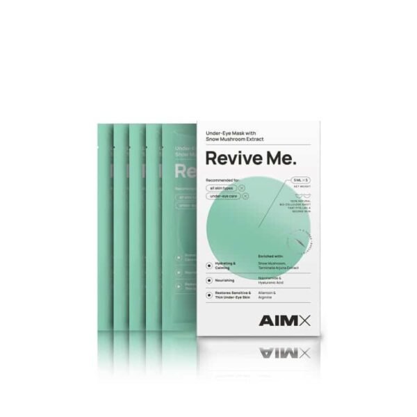AIMX Drėkinanti ir gaivinanti paakių kaukė su hialuronu AIMX Revive Me