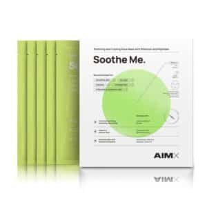 AIMX Greito poveikio raminanti veido kaukė su peptidais AIMX Soothe Me