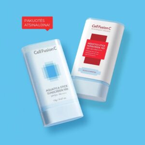 CELL FUSION C Aquatica Stick Sunscreen 100 SPF50+/PA++++ drėkinanti pieštukinė apsauga nuo saulės