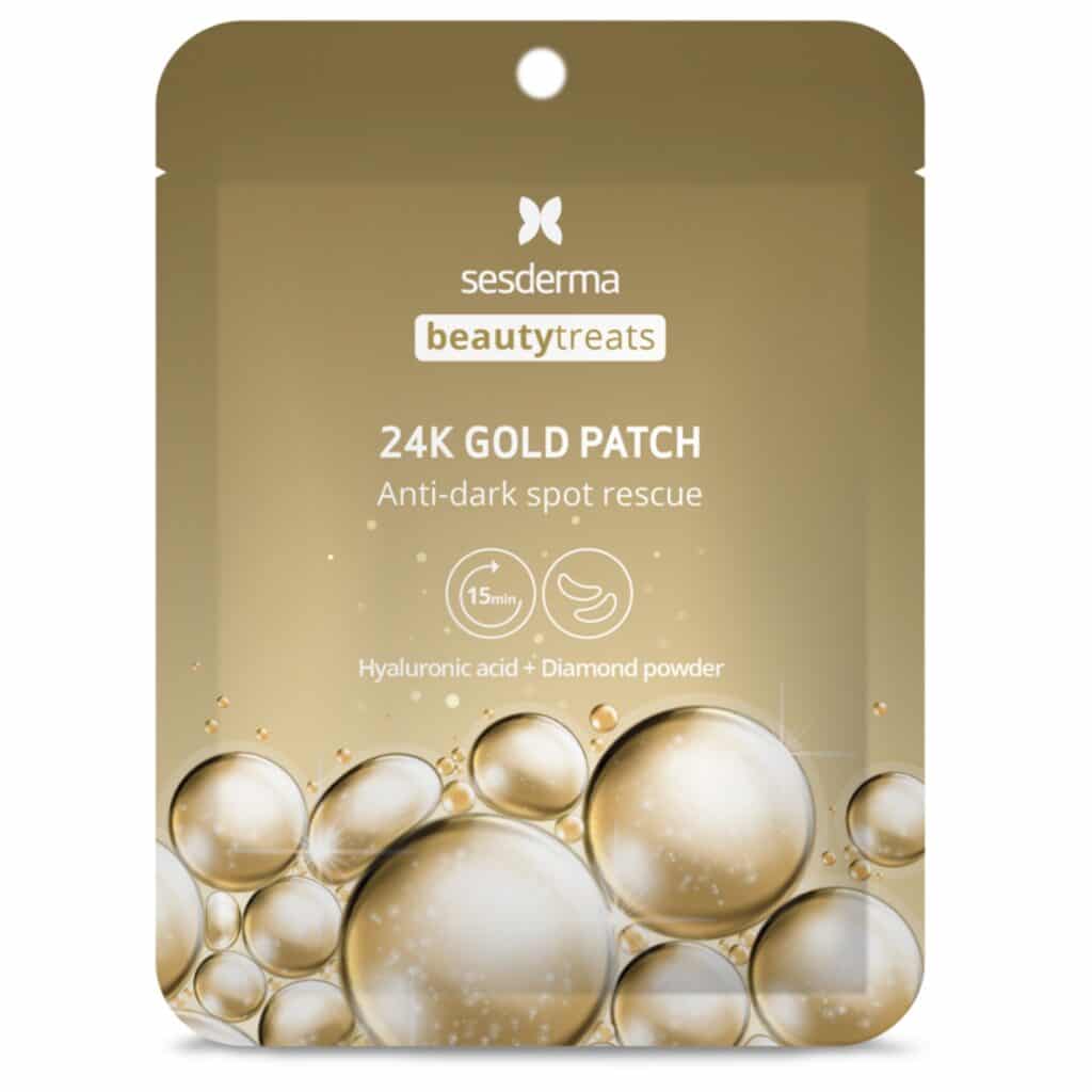 Sesderma Beauty Treats 24K Aukso paakių Padeliai, 1 Pora