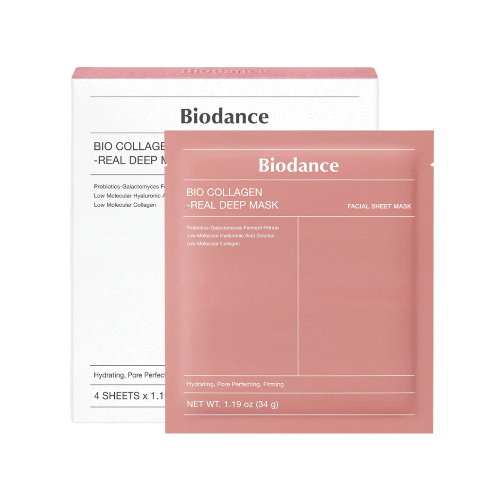 Biodance Bio Collagen Real Deep Mask giliai drėkinanti veido kaukė, 1 vnt