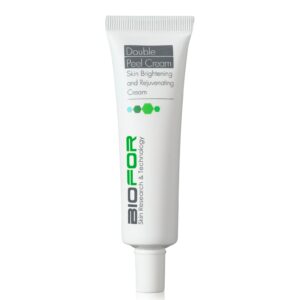 BIOFOR DOUBLE PEEL ODĄ ŠVIESINANTIS IR ŠVEIČIANTIS VEIDO KREMAS, 30 ML